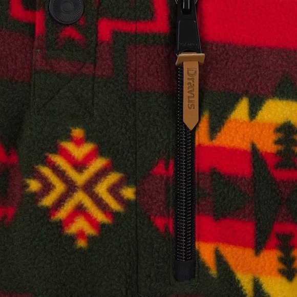 BRAND NEW DRAVUS MCKINNLEY HOODIE TRIBAL PRINT MENS SMALL - Picture 3 of 6